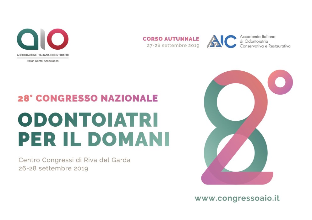 28° CONGRESSO AIO
26 27 28 SETTEMBRE CONGRESSO NAZIONALE AIO RIVA DEL GARDA